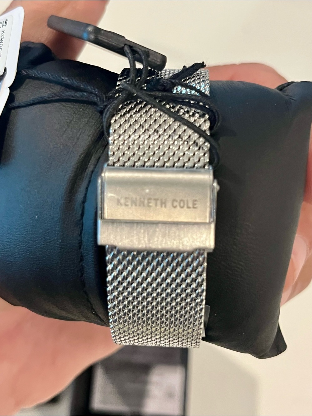 Kenneth Cole New York Men's Gray Dial Diamond Accent Mesh Bracelet Watch 43mm - Picture 8 of 12